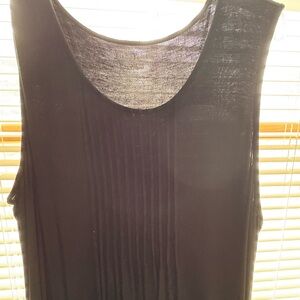Black Sleeveless casual dress